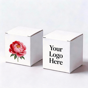 Bougie parfumée artisanale de 14 oz avec logo personnalisé, cire de soja, pot en verre, style moderne, couleur personnalisée, parfum pour Diwali - Product Image 4