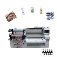 Imprimante DTF UV modèle 6090 avec laminateur automatique trois en un, impression multi-cristal sur étiquettes, bois, verre