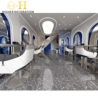 Comptoir d'exposition pour produits de beauté, mobilier commercial personnalisé pour salon de soins de la peau haut de gamme