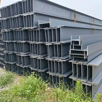 Poutre en H en acier au carbone laminé à chaud ASTM A36 pour la construction de bâtiments, les structures de soutien et les travaux de soudage