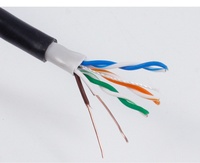 Cable de Red para Exteriores de Alta Velocidad Cat5e UTP de 8 Núcleos, Cobre Libre de Oxígeno, 100m/305m, Cable Todo en Uno para Ingeniería, OEM ODM