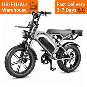 Bicicleta Eléctrica para Adultos, 20 Pulgadas, Neumáticos Anchos, 48V 15.6AH, Frenos Hidráulicos, Doble Suspensión, para Todoterreno - Product Image 1
