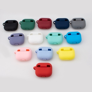 Accessoires de couverture d'écouteur de haute qualité 2.5mm d'épaisseur pour <span class=keywords><strong>Airpods</strong></span> Pro 2 3 4 étui de protection en Silicone étanche pour écouteurs - Product Image 2
