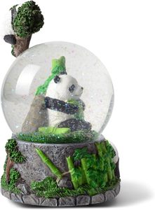 Globe à neige en résine sur mesure de haute qualité, sculpture animale en plastique, figurine à thème artistique, excellent souvenir, cadeau idéal - Product Image 2