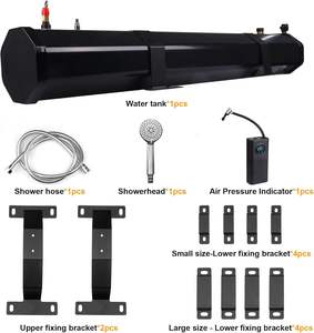 CYEN nouveau 20L route SUV <span class=keywords><strong>Camping</strong></span> douche solaire voiture réservoir <span class=keywords><strong>d</strong></span>'<span class=keywords><strong>eau</strong></span> douche douche à main pour randonnée lavage de voiture <span class=keywords><strong>nettoyage</strong></span> pour animaux de compagnie vacances à la plage - Product Image 2