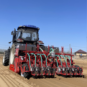 Semoir de précision pneumatique à 12 rangs avec aspiration d'air et pliage hydraulique pour la plantation d'oignons dans les fermes maraîchères - Product Image 1
