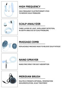 Analyse du cuir chevelu Analyseur Machine Résoudre les problèmes profonds du cuir chevelu Déshumidifier la sueur <span class=keywords><strong>Massage</strong></span> Soins Machine d'analyse des cheveux - Product Image 3