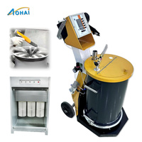 Machine de peinture électrostatique manuelle 110V/220V 40W, équipement thermique amovible pour chromage