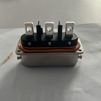 HVIL 3-Poliger 120A Metall HV 25mm2 Kabel Stecker-Buchse Dreifach-Verbinder 25mm