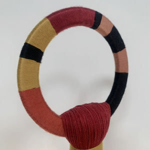 14*100cm <span class=keywords><strong>hilo</strong></span> de algodón Natural <span class=keywords><strong>rojo</strong></span> oscuro macramé pared colgante pared arte Agricultura solo nudo decoración del hogar dormitorio guardería EH2508043 - Product Image 5