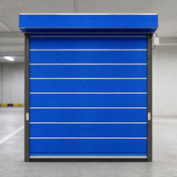Porte coupe-feu enroulable en tissu inorganique, isolation thermique, pour atelier, centre commercial, entrepôt, vente en gros
