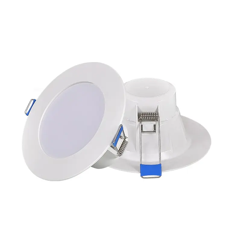 High quality home office hotel smd led gypsum downlight anti glare led downlights 7w 50mm cut out led downlight 3000k 4000k