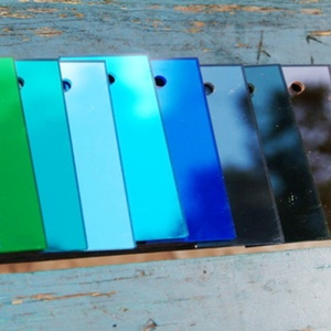 Miroir en verre Art Déco de style moderne, sur mesure, 3 mm, 4 mm, 5 mm, forme carrée, coloré, décoration d'intérieur pour chambre et salle de bain - Product Image 3