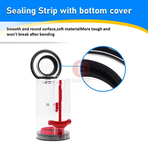 Repuestos para Aspiradora Eléctrica Dysoner <span class=keywords><strong>V6</strong></span> - Tapa del Depósito de Polvo y Anillo de Sellado Fijo - Fabricante - Product Image 5