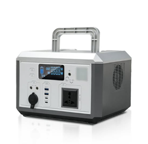 เครื่องกำเนิดไฟฟ้าพลังงานแสงอาทิตย์แบบพกพา 600W ลิเธียมไอออน พร้อมพอร์ตจ่ายไฟและพอร์ตจั๊มพ์สตาร์ท สำหรับใช้ในบ้านและนอกบ้าน แบตเตอรี่ F28 ลิเธียมแบตเตอรี่ F2 - Product Image 1