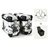 Pour CFMOTO 450 700 800 1000MT Moto, Ensemble de Bagages en Aluminium, Top Case, Sacoches Latérales, Étanche, ADV Touring, Valise Arrière