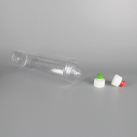 Vente en gros clair vide 500ml 1000ml Récipient de recharge pour lave-vaisselle PET Détergent liquide Bouchon de bouteille d'eau Push Pull