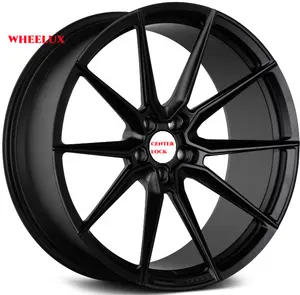 wheelux中心锁5x114.3车轮19 20 21英寸交错合金锻造赛车车轮轮辋适用于法拉利F8 F430 458 488 812