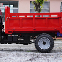 Camion agricole multi-usage, camion utilitaire diesel, porte-charge hydraulique, système 4x4, capacité de 2-3 tonnes