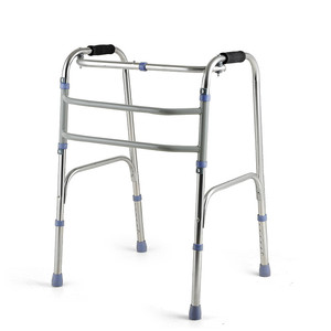 Andador de Acero Inoxidable con Ruedas y Altura Ajustable para Personas Mayores y con Discapacidad - Product Image 2