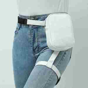 Fashion Waist Leg Bag Ladies Leather Running Waterproof Leg <b>Harness</b> Thigh Fanny Pack - Product Image 3