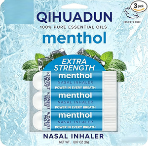 Inhalador <span class=keywords><strong>Nasal</strong></span> de Aroma con Mentol, Portátil, Natural, <span class=keywords><strong>para</strong></span> Mejorar <span class=keywords><strong>el</strong></span> Estado de Ánimo, <span class=keywords><strong>la</strong></span> Energía, <span class=keywords><strong>la</strong></span> Respiración, <span class=keywords><strong>la</strong></span> Concentración y <span class=keywords><strong>el</strong></span> Alivio del Estrés - Product Image 1