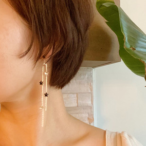 Orecchini a filamenti di stelle - Product Image 5