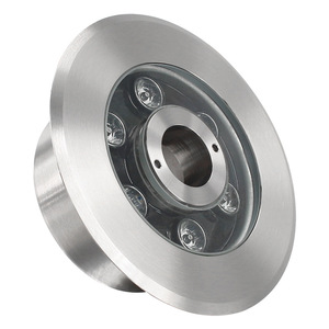 Đèn LED tròn chất lượng cao cho hồ bơi 6W RGBW, đèn dưới nước trang trí cảnh quan, thép không gỉ 304, IP68, đèn đài phun nước LED - Product Image 5