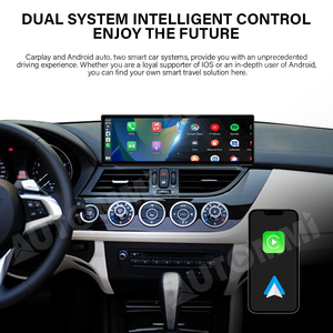 Écran de voiture CIC Z4 Android 14.9 pouces sans fil CarPlay Android Auto Navigation <span class=keywords><strong>Bluetooth</strong></span> <span class=keywords><strong>lecteur</strong></span> <span class=keywords><strong>Dvd</strong></span> de voiture pour mise à niveau de l'écran BMW - Product Image 4