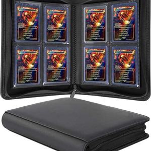 Classeur de cartes en PU imperméable à 4 pochettes, idéal pour la collection de cartes - Offre Spéciale - Product Image 3