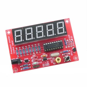 DIY 키트 RF 1Hz-50MHz 크리스탈 발진기 주파수 카운터 미터 디지털 LED 테스터 미터 주파수 측정기 디지털
