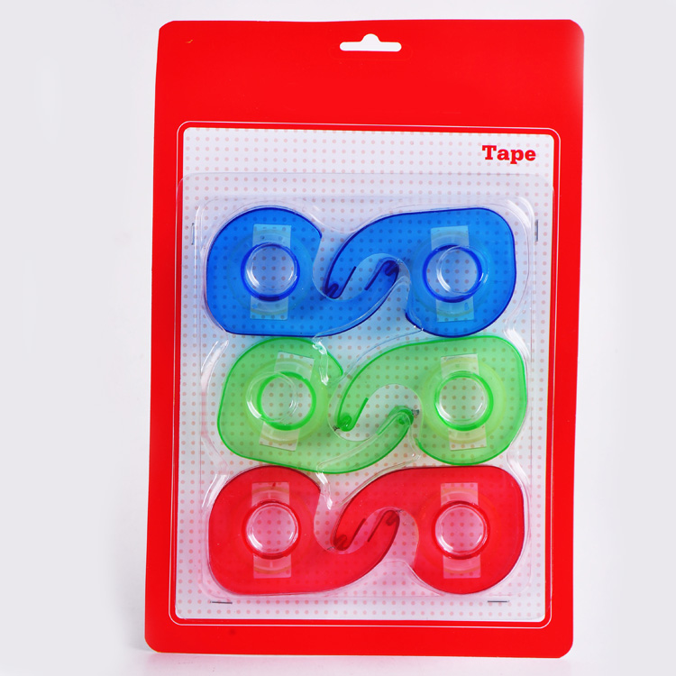 Лидер продаж, хорошее качество, оптовая продажа, 12 мм, многоцветная прозрачная клейкая лента на заказ