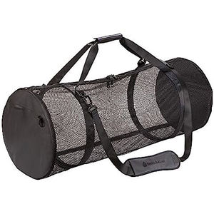 Échantillon gratuit Sac de plongée en maille personnalisé pour la plongée sous-marine ou en apnée, sacs d'équipement de plongée avec tuba, plage extra large et fourre-tout avec fermeture éclair - Product Image 3