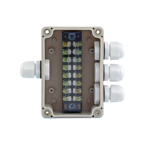 100x68x50mm <b>Waterproof</b> Junction <b>Box</b> One-in-three-out 15A Terminal Block PG9 Cable Gland Enclosure Terminal <b>box</b> - Product Image 1