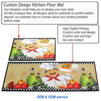 Washable Cushioned Non-Slip Long Hallway Runner Kitchen Carpet Floor Mat Tufted Technique