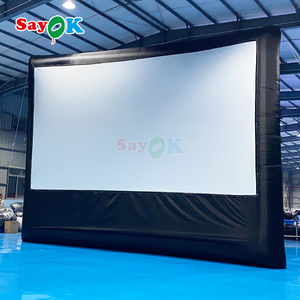 Écran de cinéma <span class=keywords><strong>gonflable</strong></span> extérieur Sayok, 20 pieds, écran de cinéma <span class=keywords><strong>gonflable</strong></span> pour projecteur, <span class=keywords><strong>prix</strong></span> - Product Image 2