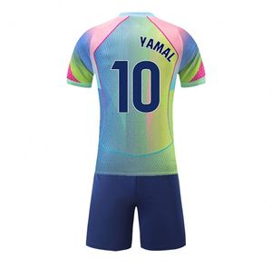 Uniformes de Fútbol de Verano, Cuello Redondo, Manga Corta, Nueva Temporada 25/26, Edición Souvenir, Jersey Transpirable de Secado Rápido, Clubes Europeos - Product Image 1