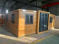 Maison conteneur extensible 20FT 40FT avec salle de bain et cuisine, maison préfabriquée de luxe