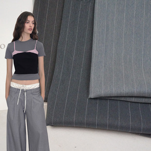 Chất lượng tốt Stretch sọc dòng TR suiting vải cho Blazer/quần - Product Image 1