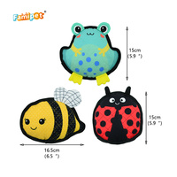 Famipet Fabricant Grossiste Nouveau Thème Printanier Design Animal Mignon Doux Jouet en Peluche Sonore pour Animaux de Compagnie Jouet Sonore pour Chien en Peluche Ensemble