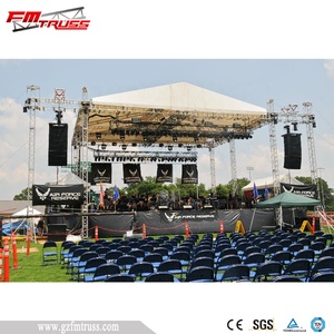 Chất lượng cao di động vòng tròn sân khấu di động nhôm giàn cho đám cưới DJ trình diễn thời trang buổi hòa nhạc có thể tháo rời bục nền tảng - Product Image 3