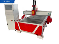 Router CNC 1325 para Producción Artesanal, Tallado en Relieve y Huecos, con Husillo de 3.2KW con Enfriamiento por Agua, NC Studio, para Madera