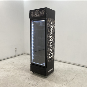 Tùy chỉnh bán buôn 300L hiển thị thương mại Showcase tủ lạnh bia tủ lạnh cửa kính năng lượng đồ uống mát - Product Image 2