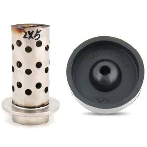 珠宝真空投资工具304不锈钢铸造烧瓶，带橡胶浇口底石膏模具烧掉 - Product Image 3