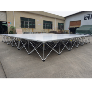 อะลูมิเนียมไม้เวทีเวทีการแสดงแบบแยกส่วน - Product Image 2