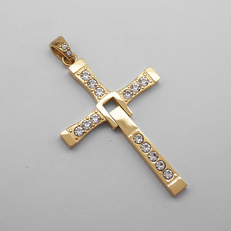 Large Gold Single Pendant