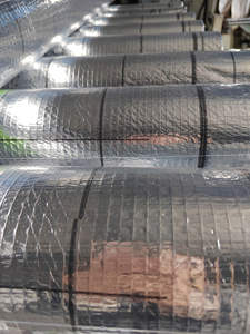 <span class=keywords><strong>Membrane</strong></span> pare-vapeur en aluminium auto-adhésive réfléchissante <span class=keywords><strong>de</strong></span> la chaleur pour mur/toit/sol/pipeline - Product Image 5