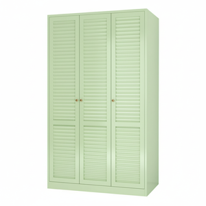 Chất Lượng Cao Nội Thất Phòng Ngủ Tủ Quần Áo Cao Cấp Thân Thiện Với Môi Lạnh Cán Ngóng-Vật Liệu Thép Bền Phòng Ngủ Lưu Trữ Tủ Quần Áo - Product Image 1