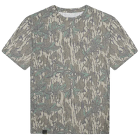 Kemeja Berburu Lengan Pendek Motif Camo Vintage, Bahan Stretch Nyaman Bernapas Ultra-Lembut Anti Pudar dan Tahan Susut