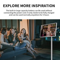 Monitor Portátil Inteligente con Pantalla Táctil de 21.5, 23.8, 27 y 32 Pulgadas, con Batería, Android, para PC